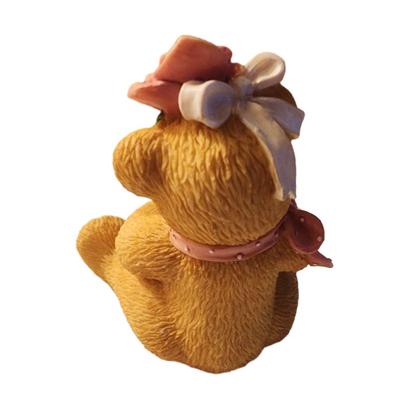 Enesco Cherished Teddies Rose 1996 Everything Is Coming Up Roses 202886 - Picture 4 of 9